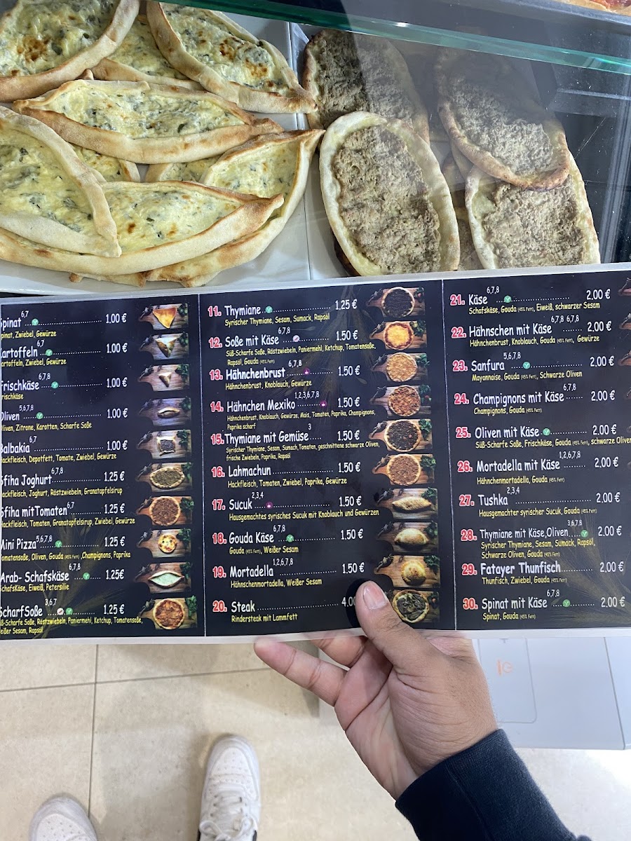 Damaskus Traditionelle Syrische Spezialitäten Photo Menu 3