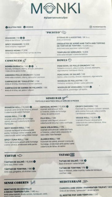 MONKI RESTAURANT Photo Menu 4