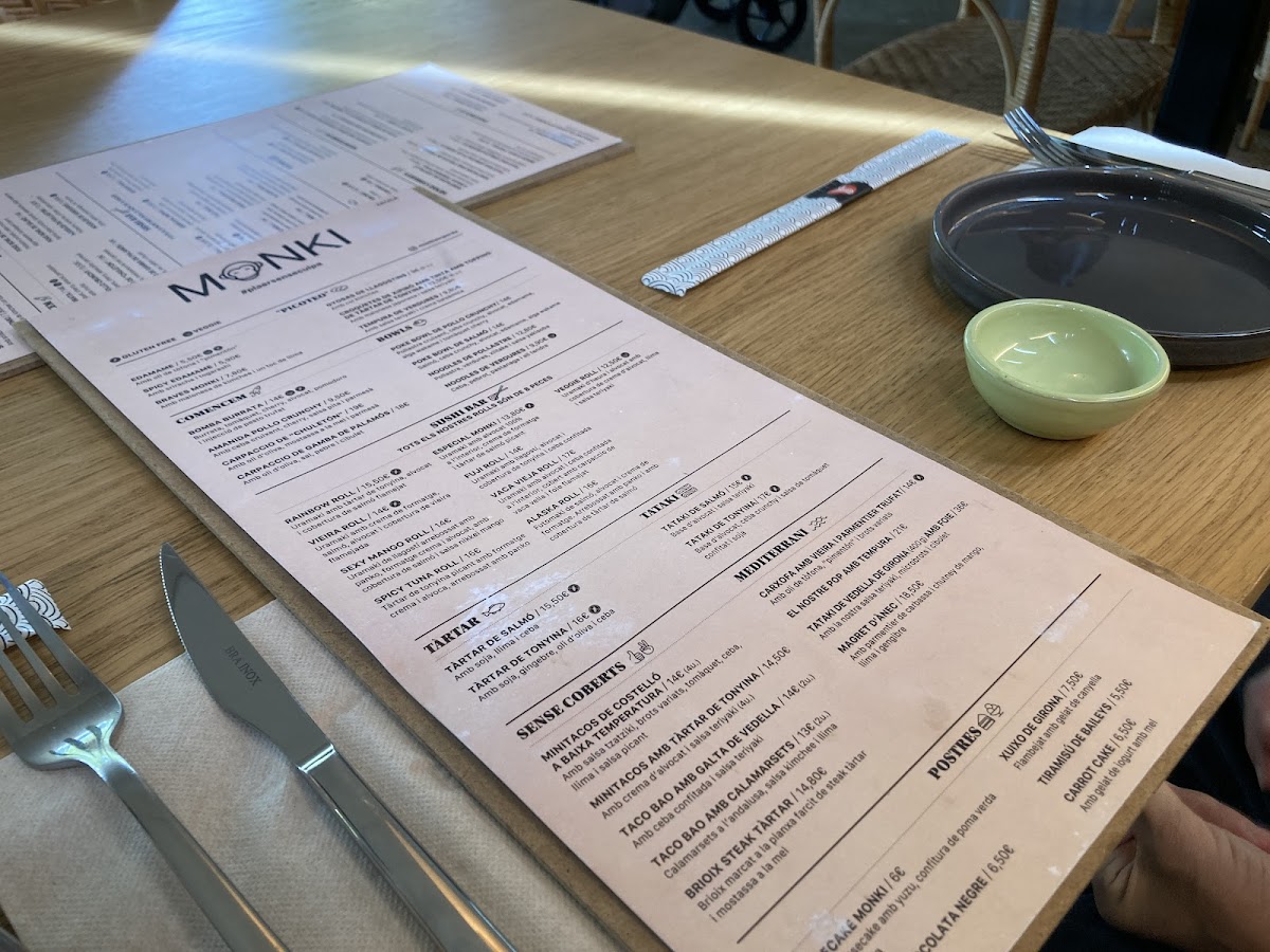MONKI RESTAURANT Photo Menu 6