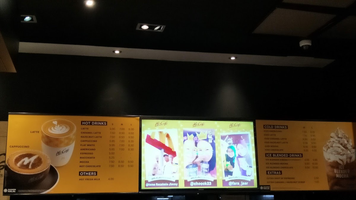 McDonald's Lotus's Alma DT Photo Menu 5