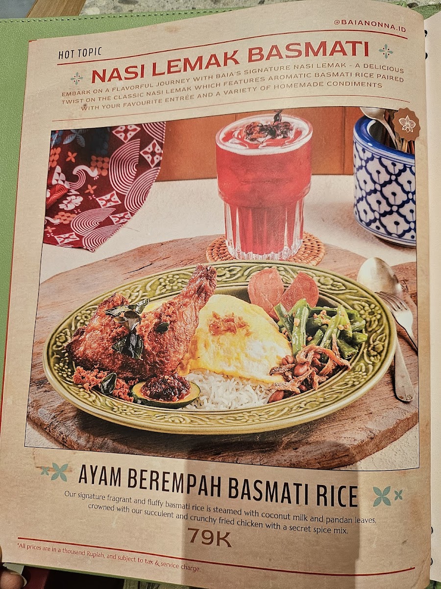 Baia Nonna Jakarta Premium Outlet Photo Menu 1