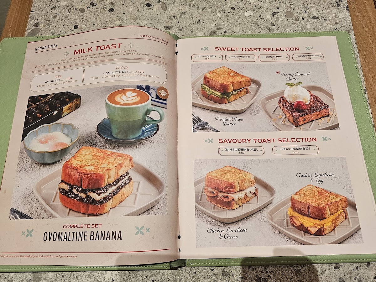 Baia Nonna Jakarta Premium Outlet Photo Menu 6