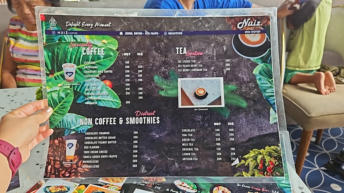 NUIZ COFFEE Photo Menu 1