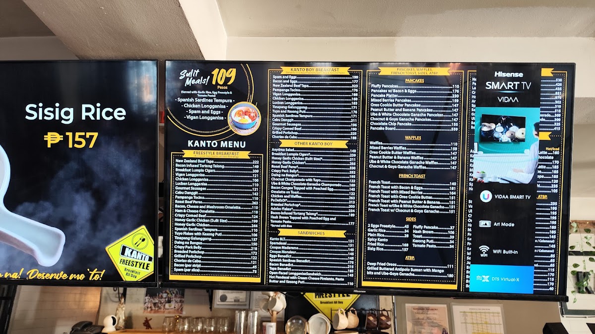 Kanto Freestyle Breakfast Photo Menu 5