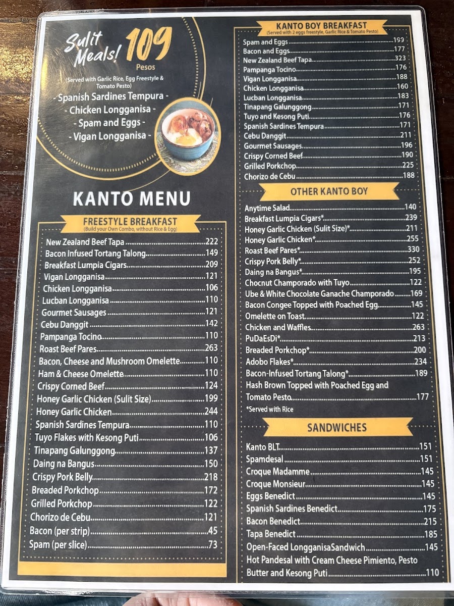 Kanto Freestyle Breakfast Photo Menu 8