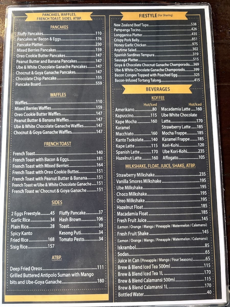 Kanto Freestyle Breakfast Photo Menu 9