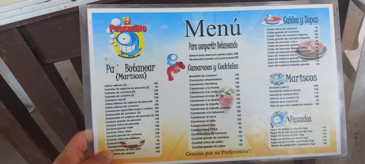 El Pescadito Restaurante Grill & Bar Photo Menu 6