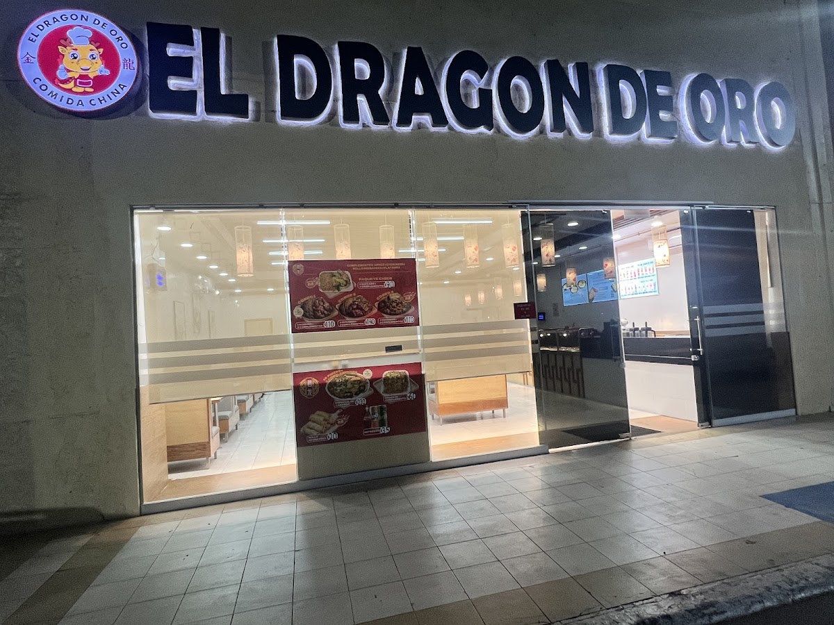 Comida China dragón de oro