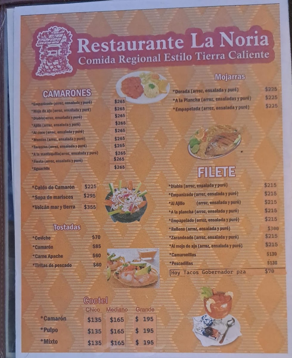 Restaurante La Noria Photo Menu 10
