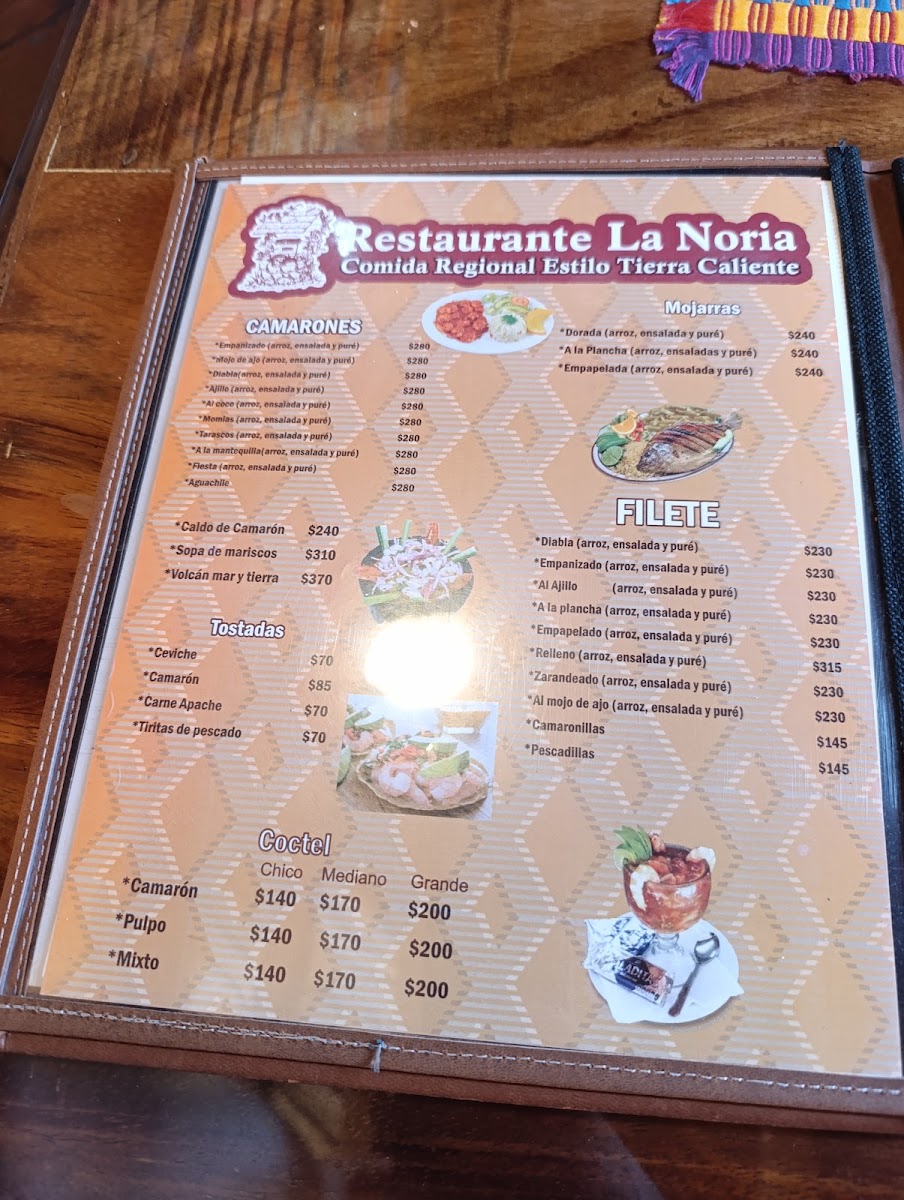 Restaurante La Noria Photo Menu 9