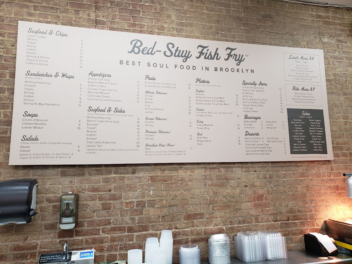 Bed-Stuy Fish Fry Photo Menu 6