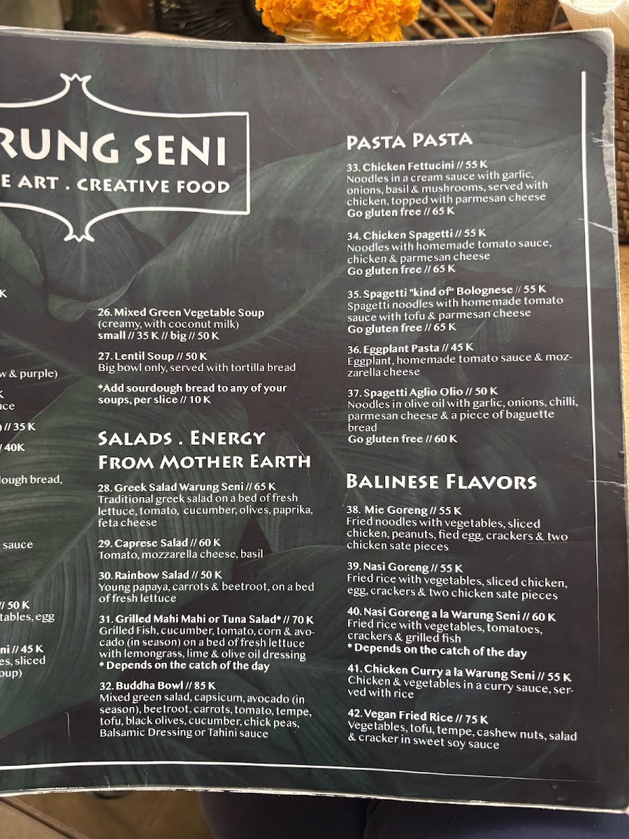 Warung Seni Tejakula Photo Menu 5