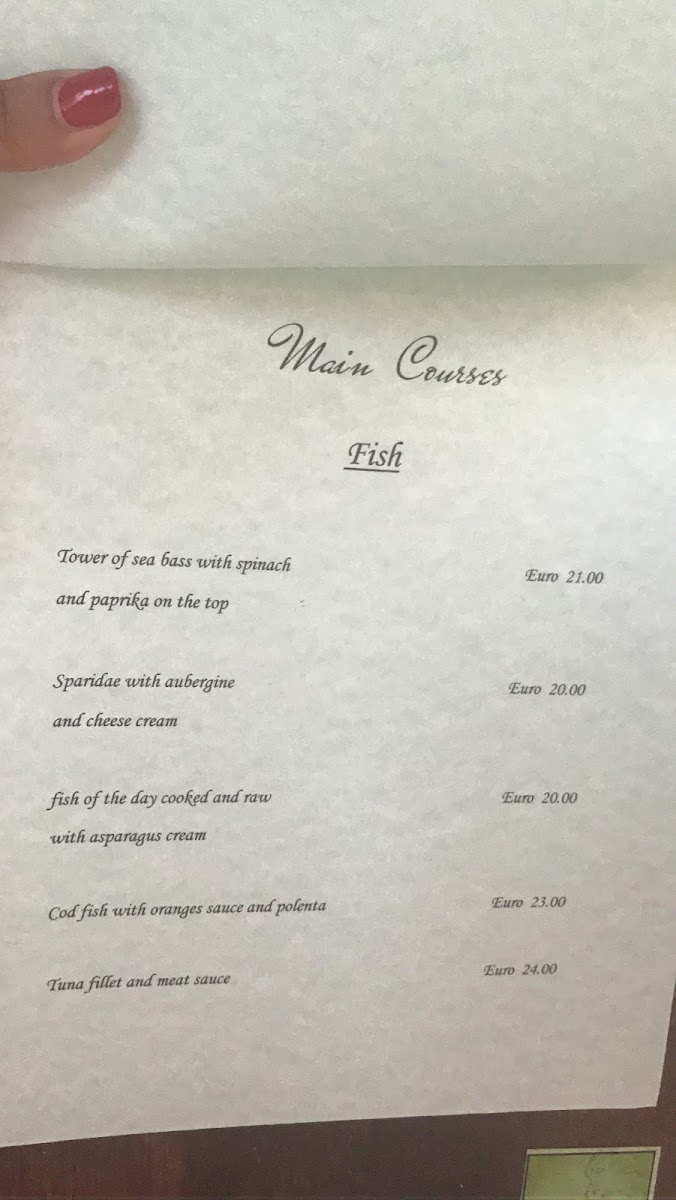Caterina Formentera Photo Menu 1