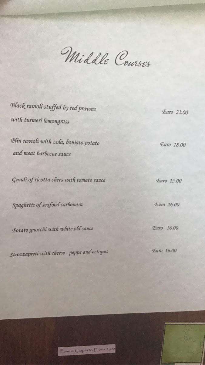 Caterina Formentera Photo Menu 3