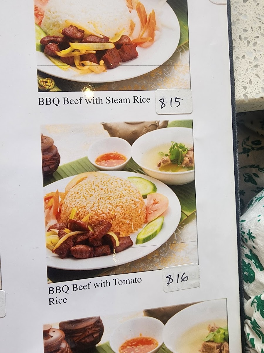 Battambang Restaurant II Photo Menu 1