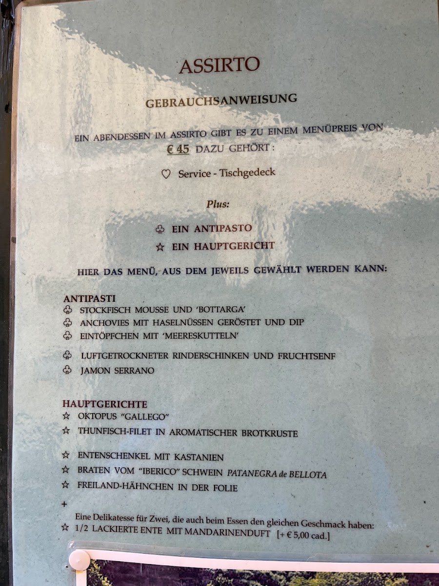 Assirto Photo Menu 3