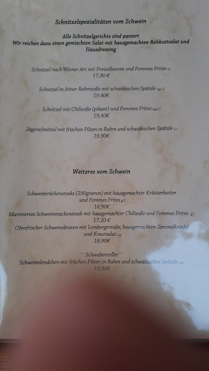 Alte Scheune Photo Menu 4