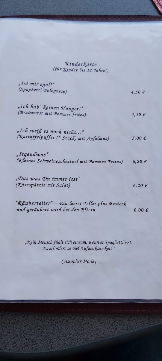Alte Scheune Photo Menu 6