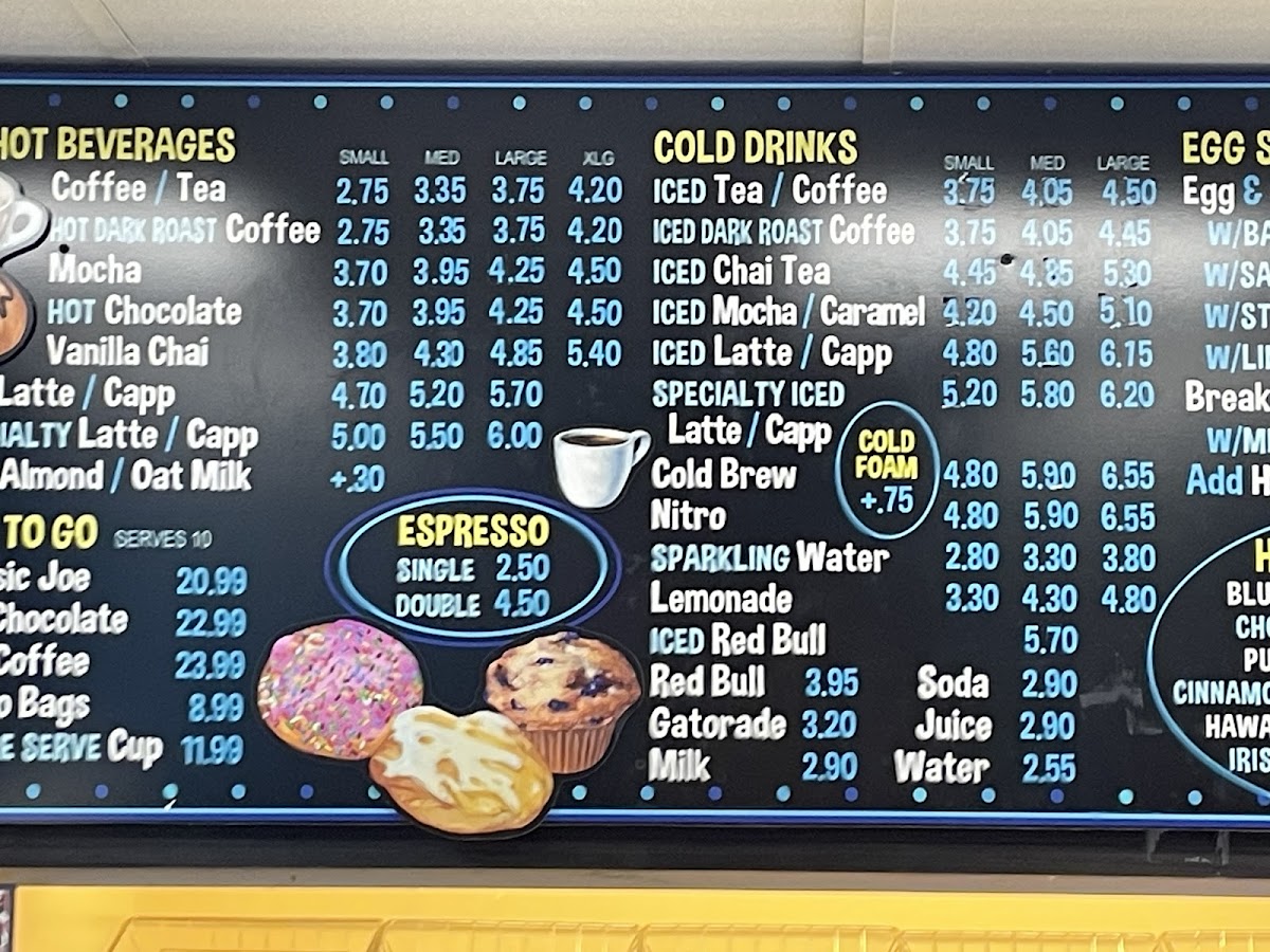 Kennedy’s Cafe Photo Menu 1