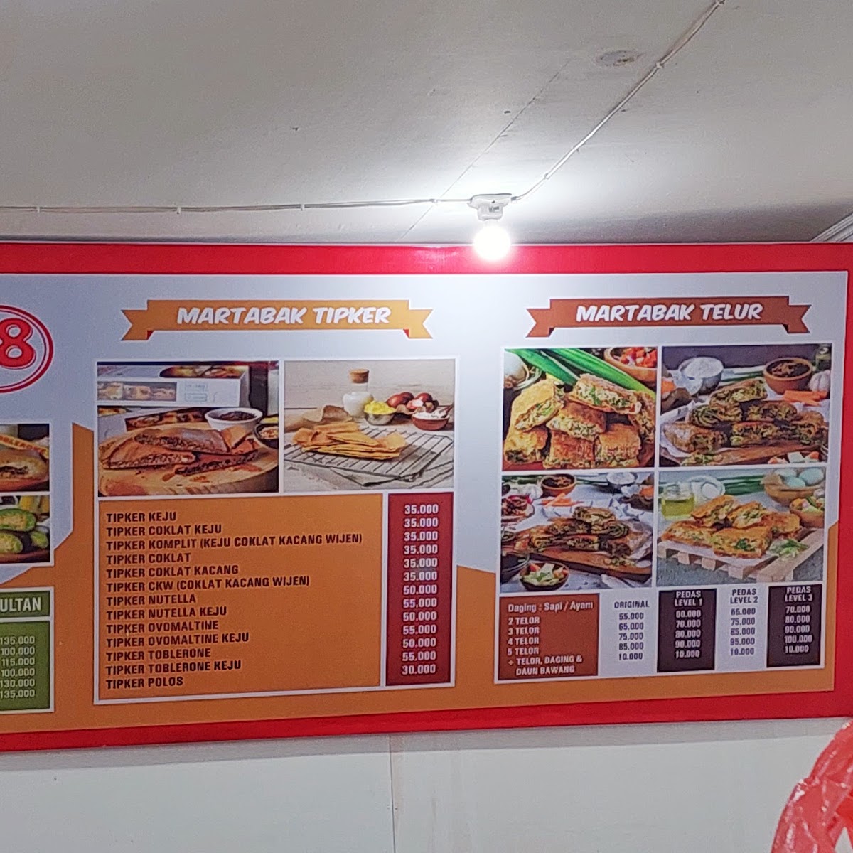 Martabak Pecenongan 78 Photo Menu 2