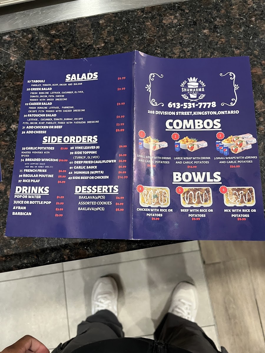 Shawarma Dubai Photo Menu 6