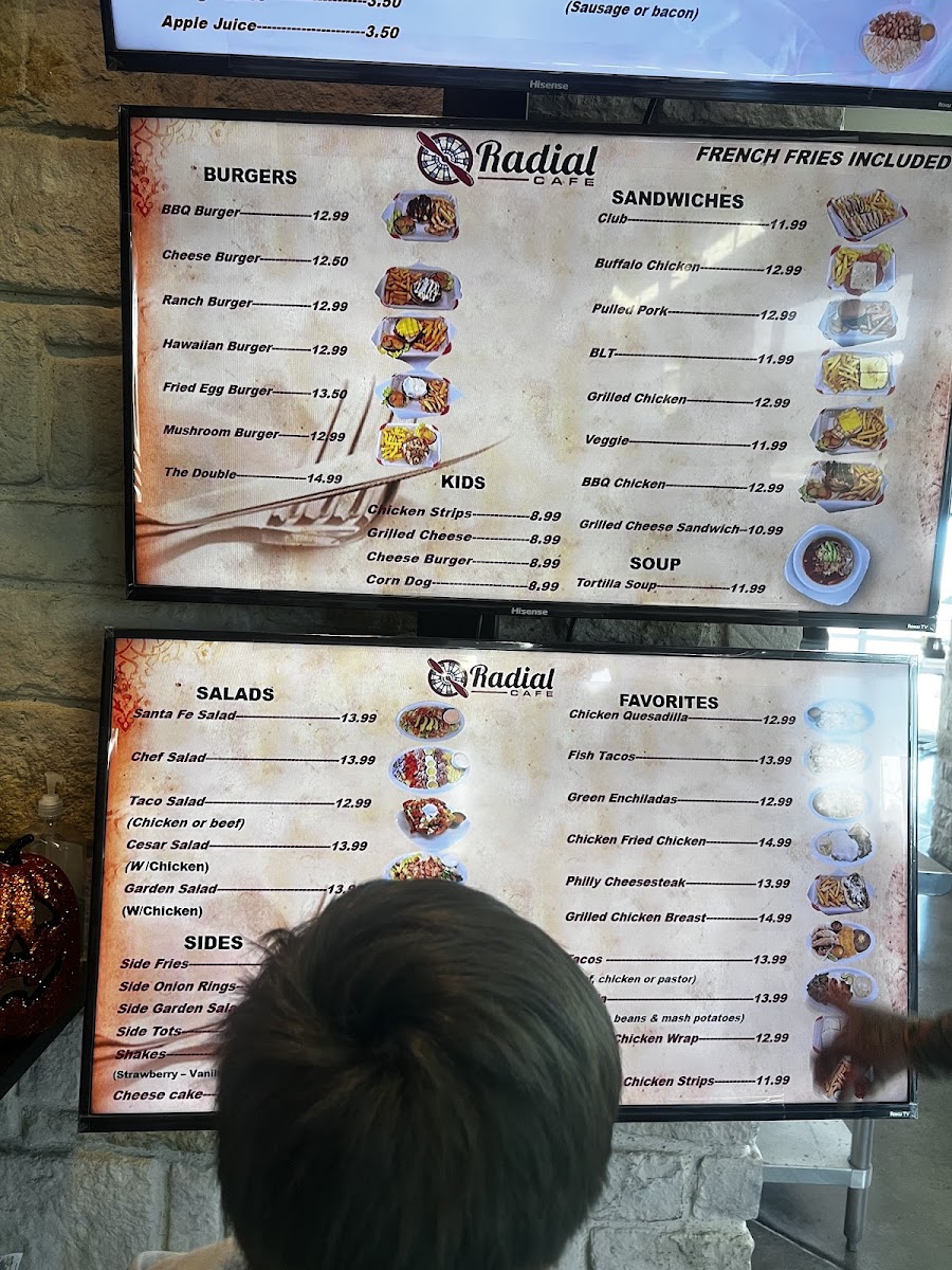 Radial Cafe Photo Menu 2