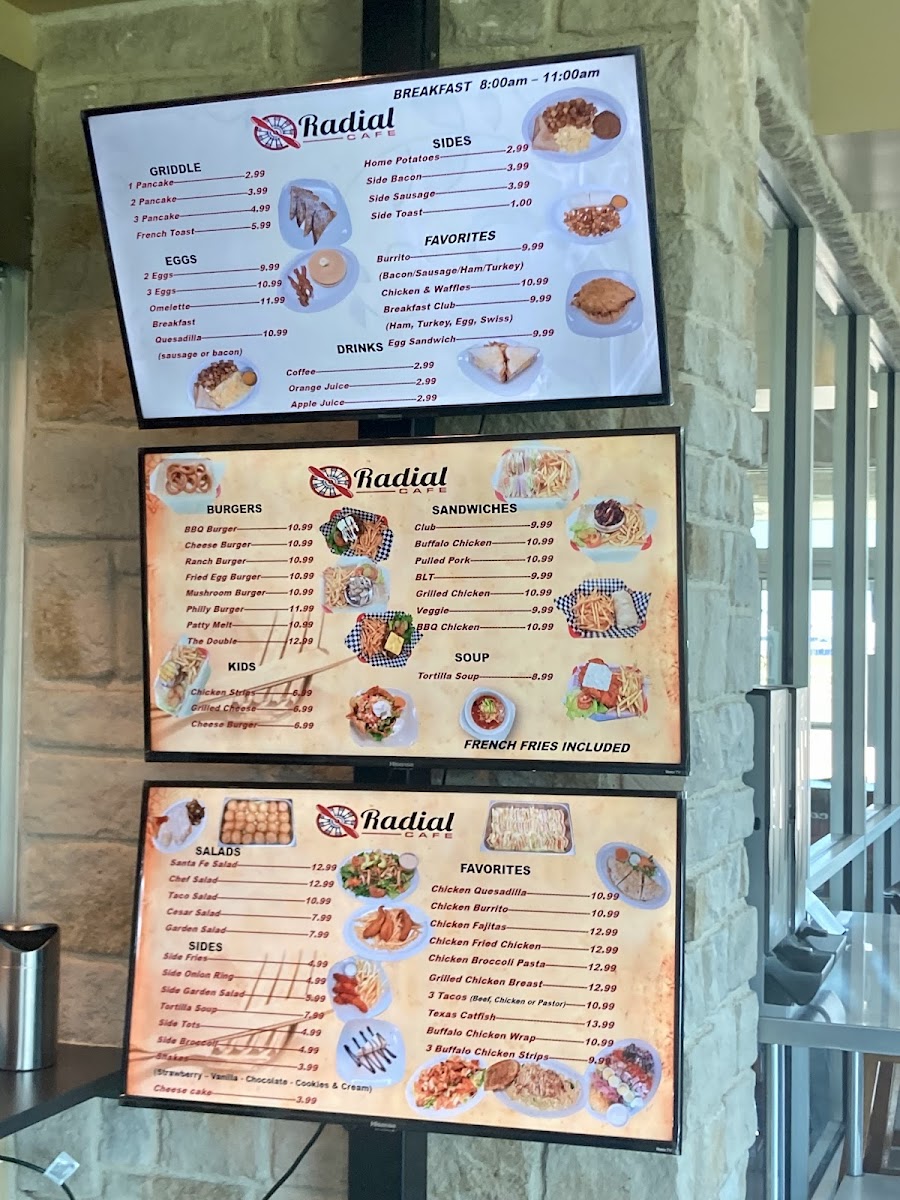 Radial Cafe Photo Menu 3