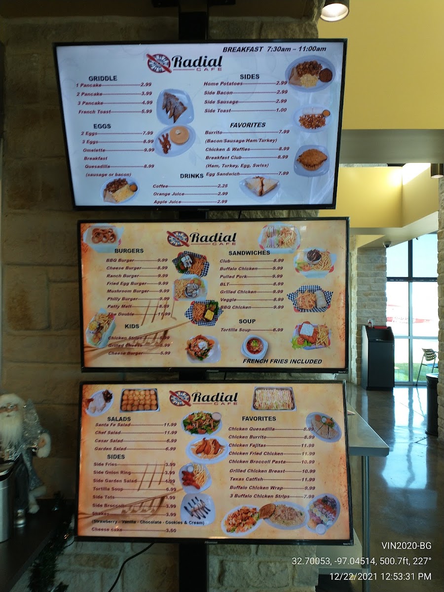 Radial Cafe Photo Menu 6