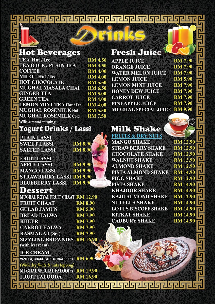 Humaira Mughal Kitchen Restaurant Photo Menu 3