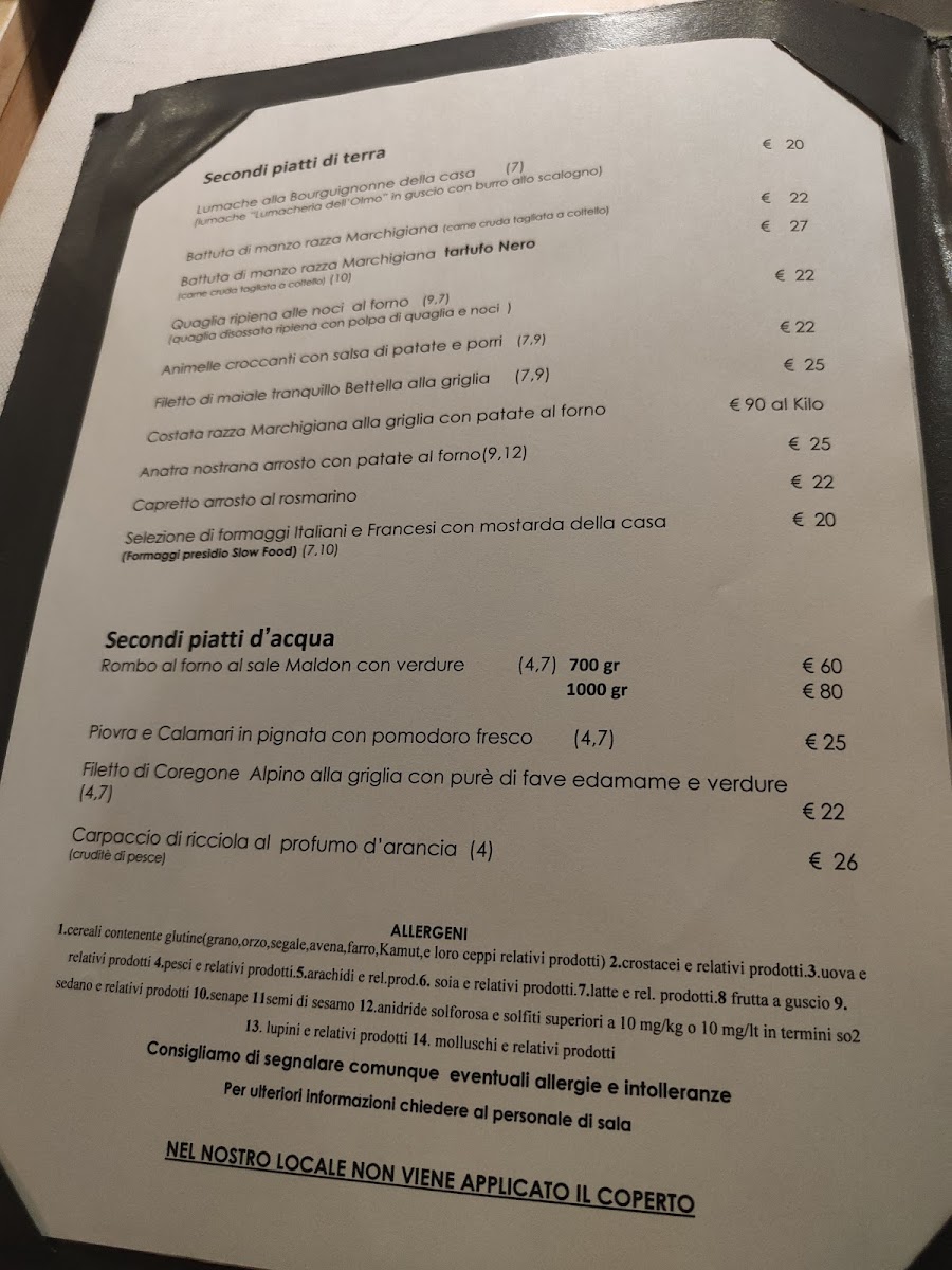 Osteria del Miglio 2.10 Photo Menu 7