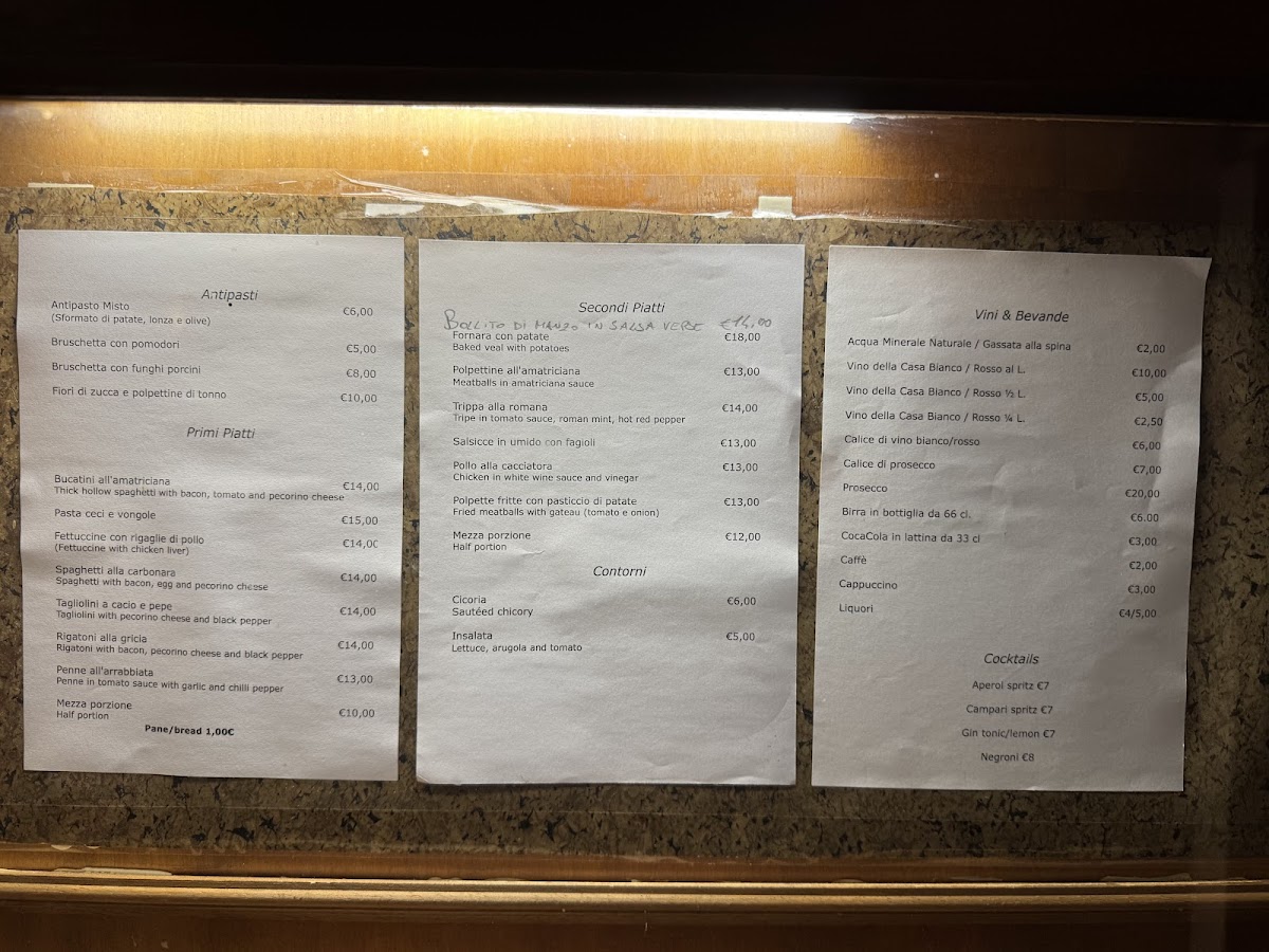 Trattoria Lilli Photo Menu 3