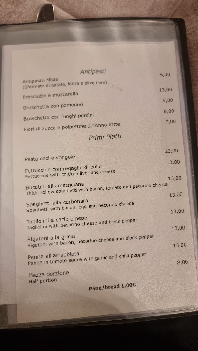 Trattoria Lilli Photo Menu 4