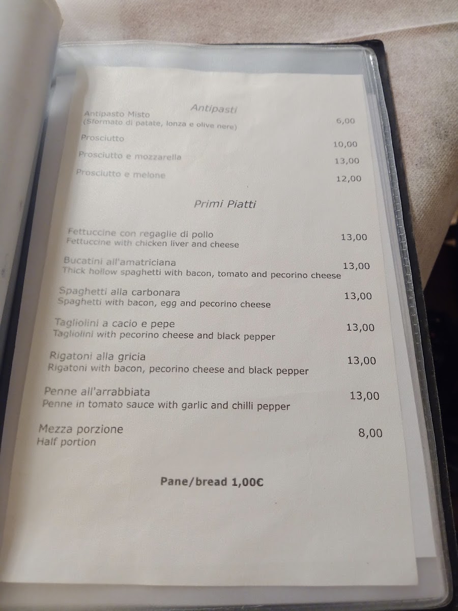 Trattoria Lilli Photo Menu 5