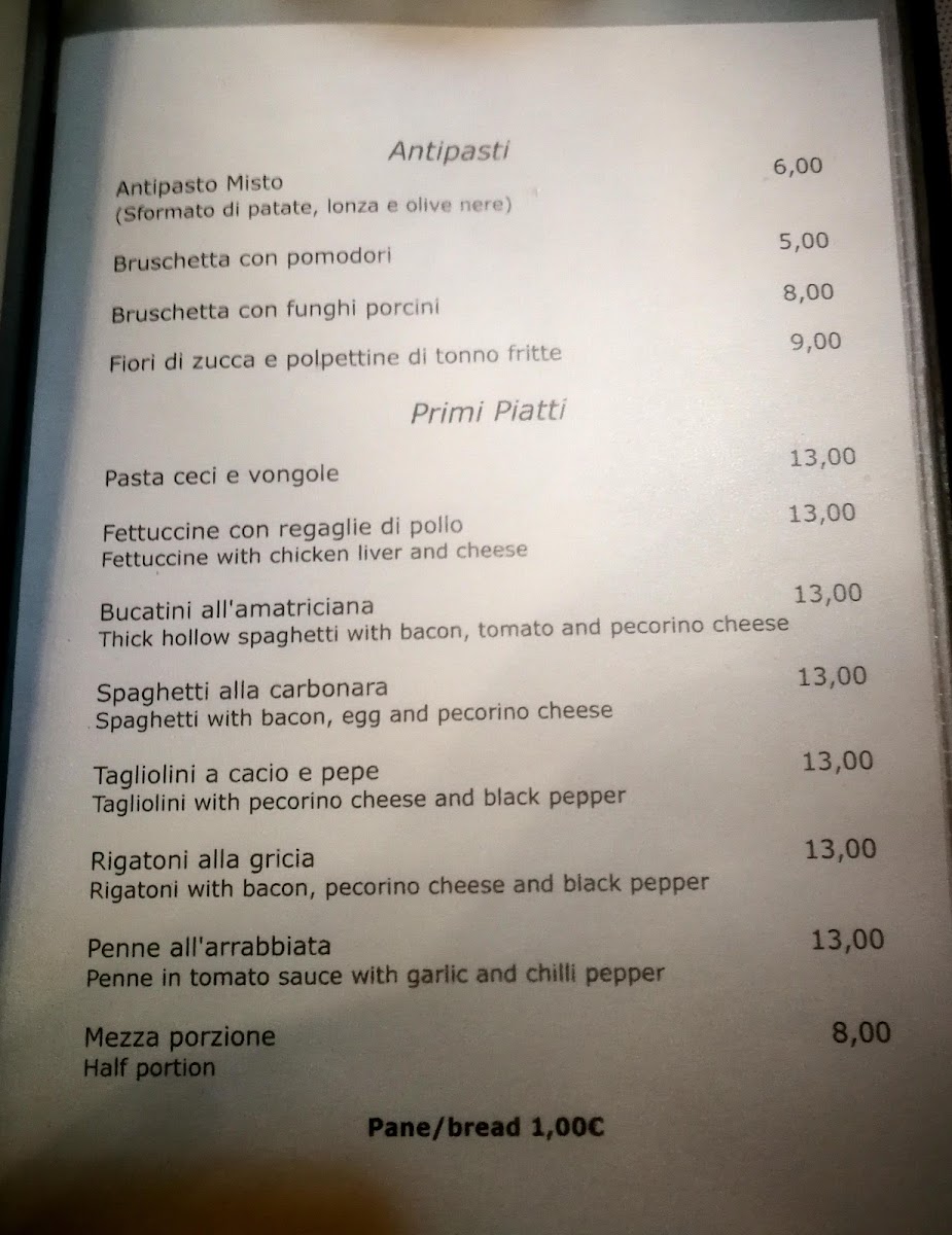 Trattoria Lilli Photo Menu 6