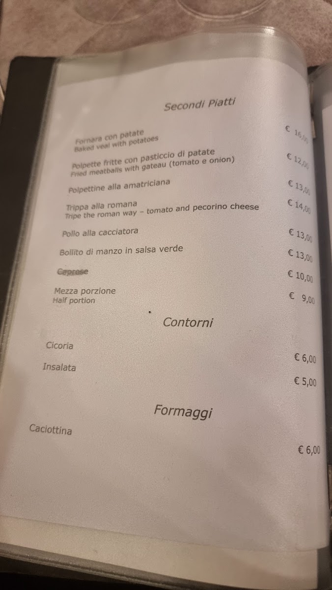 Trattoria Lilli Photo Menu 8
