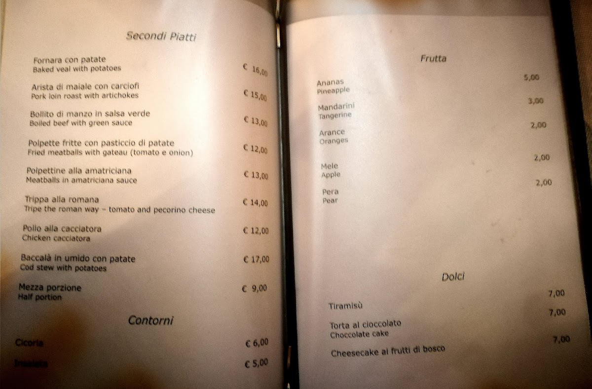 Trattoria Lilli Photo Menu 9