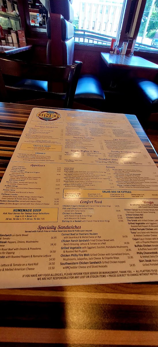Parkway Diner Photo Menu 9