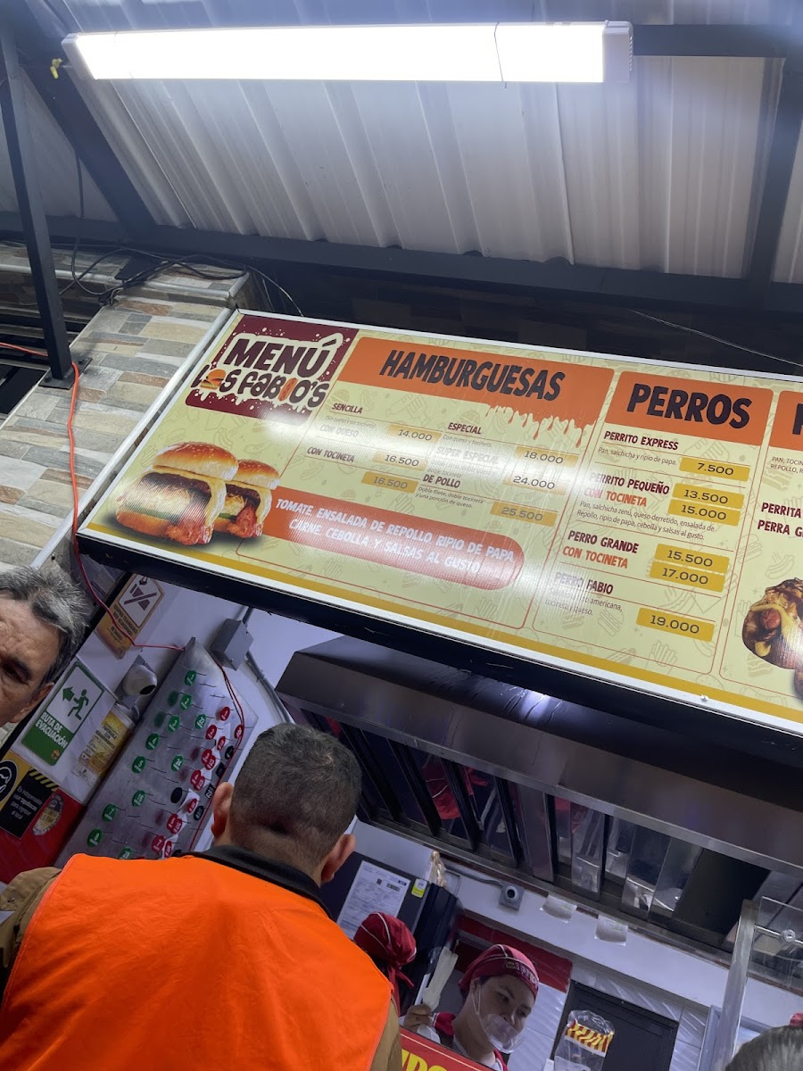 Los Fabios Envigado Photo Menu 2