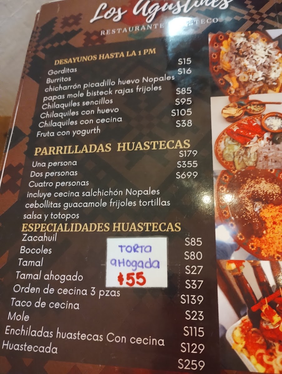 Los Agustines Restaurante Photo Menu 3