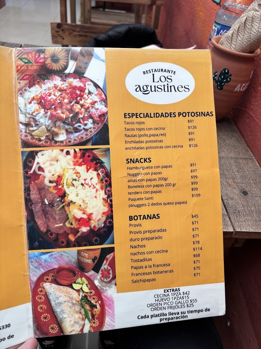 Los Agustines Restaurante Photo Menu 4