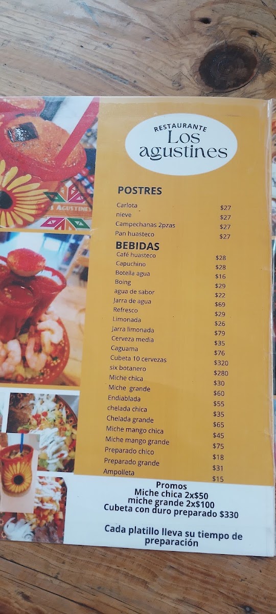 Los Agustines Restaurante Photo Menu 6