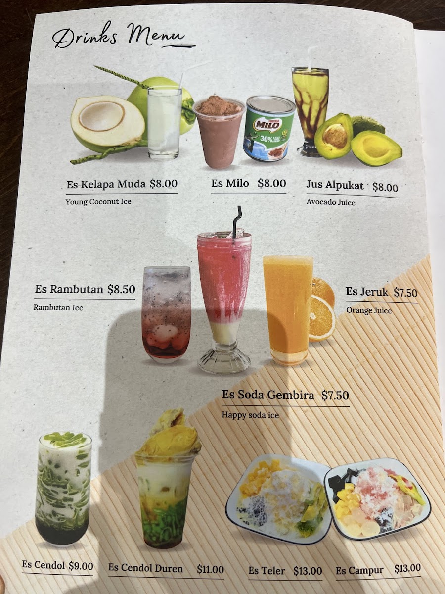 My Indo Kitchen Campsie Photo Menu 10