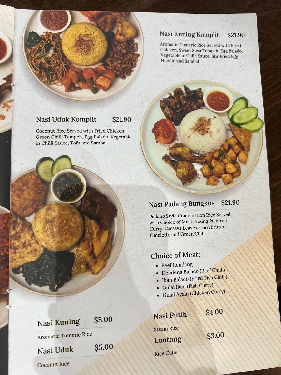 My Indo Kitchen Campsie Photo Menu 8