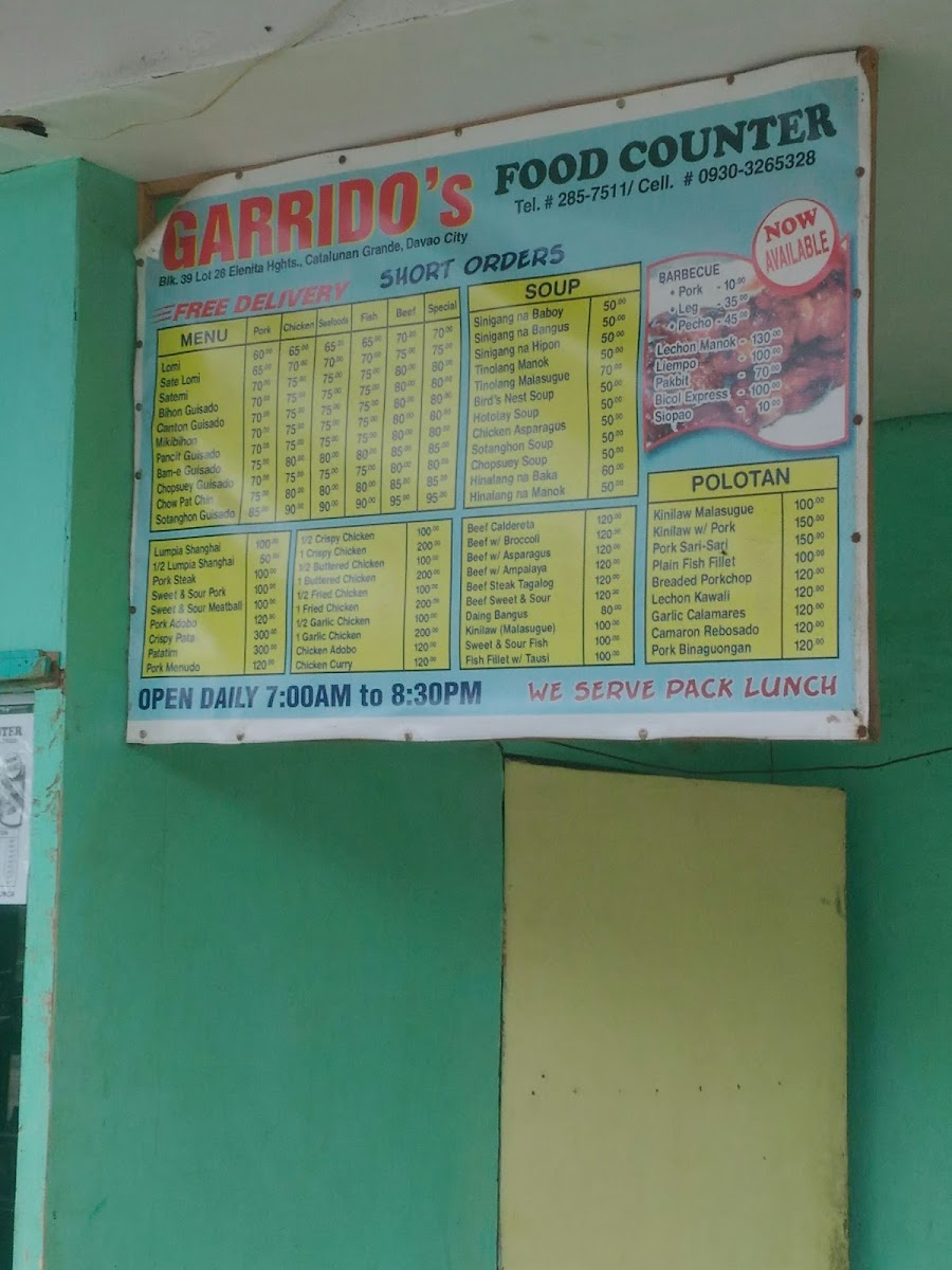 Garrido's Food Counter Photo 3