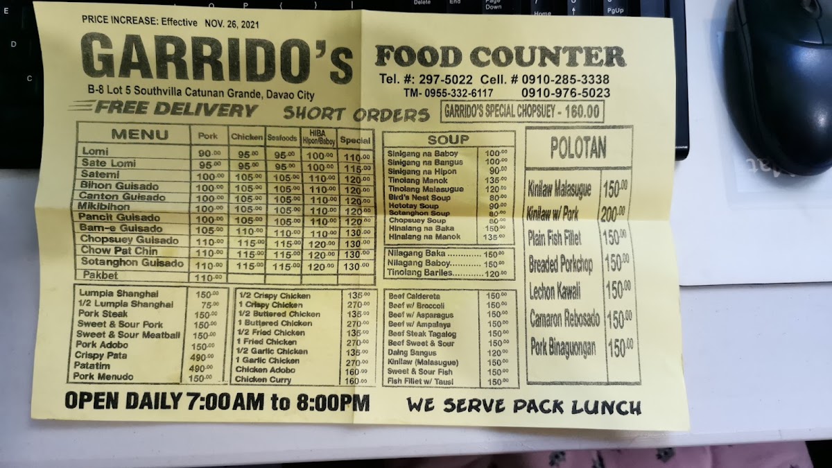 Garrido's Food Counter Photo 4