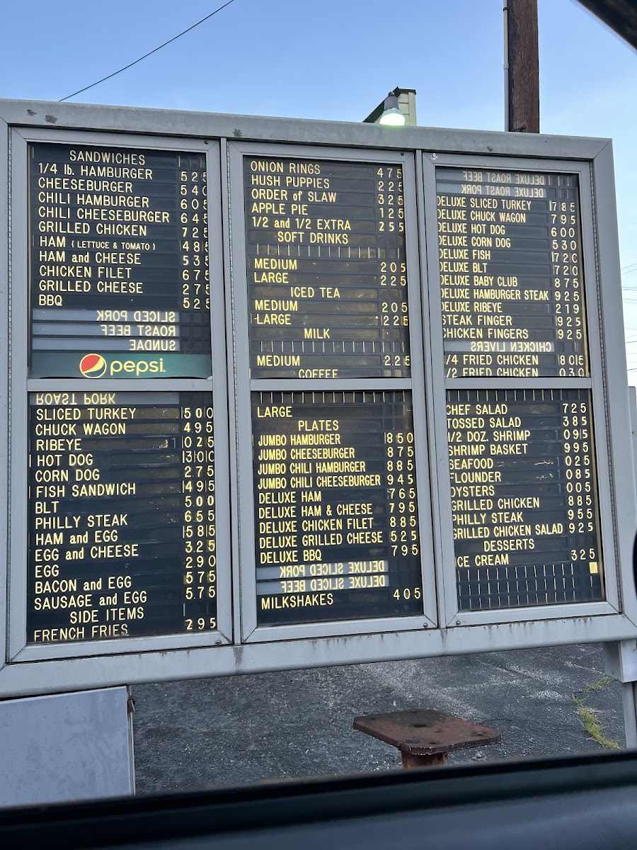 Petee's Good Foods Photo Menu 1