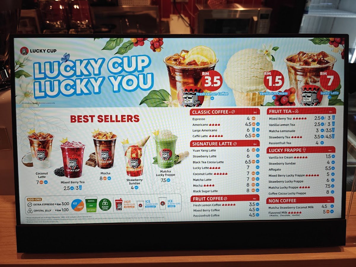 Lucky Cup Anggun City Photo Menu 1
