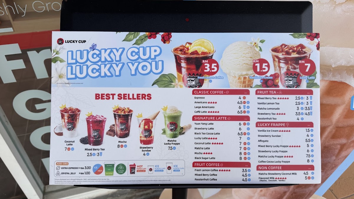 Lucky Cup Anggun City Photo Menu 7