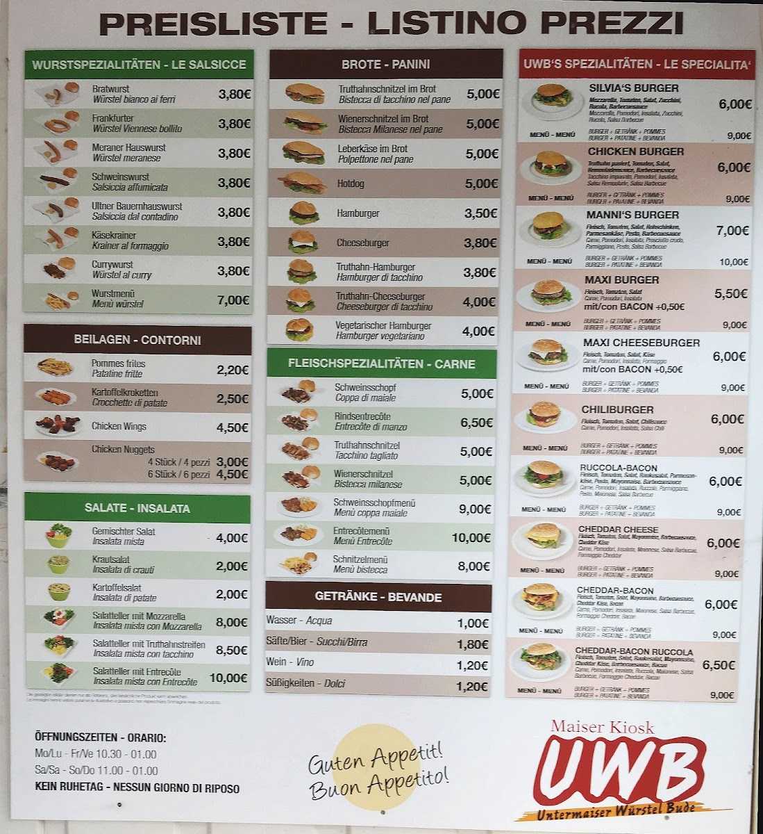 Untermaiser Würstelbude - UWB Photo Menu 5