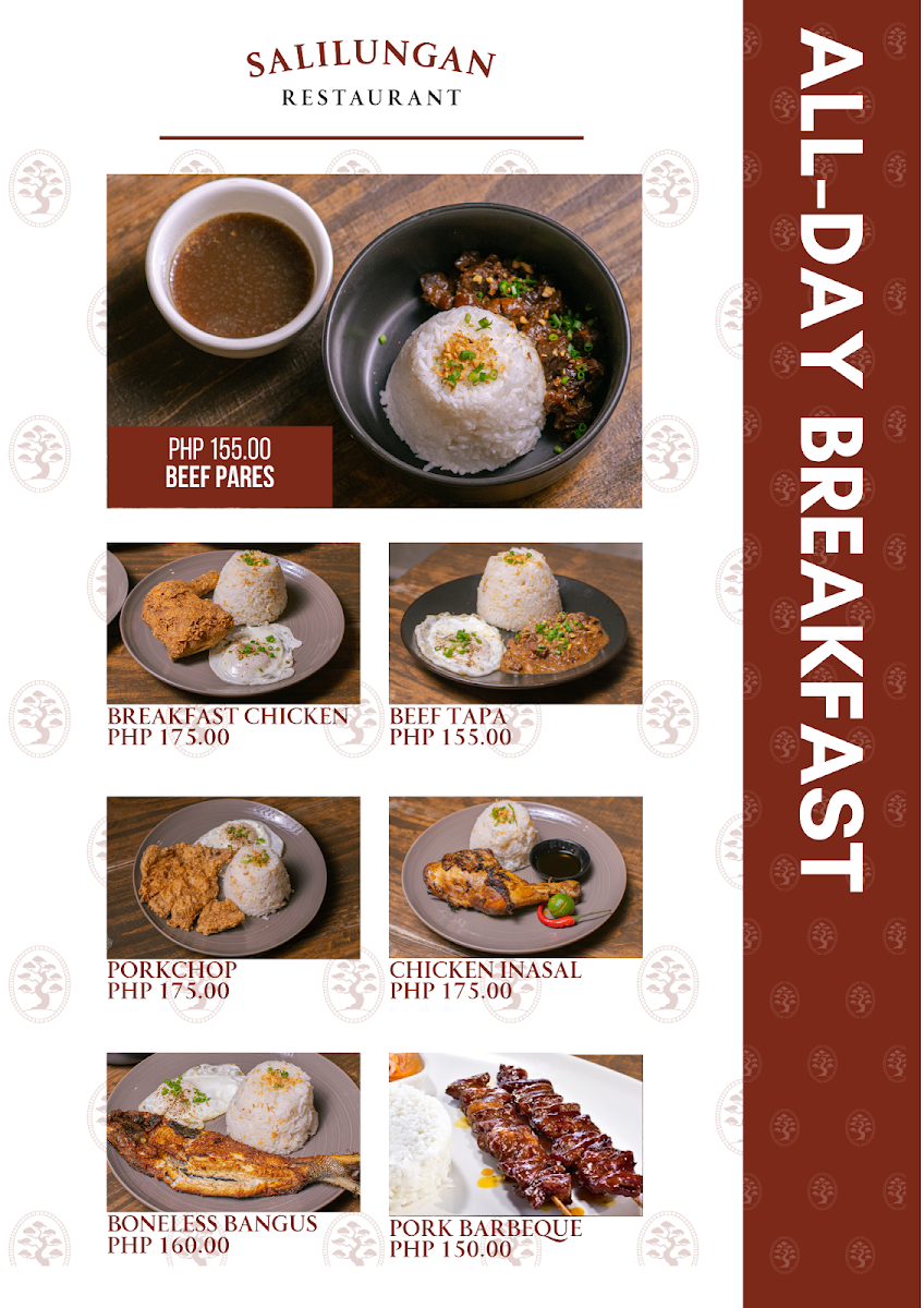 Salilungan Restaurant - Capitol Branch Photo Menu 2